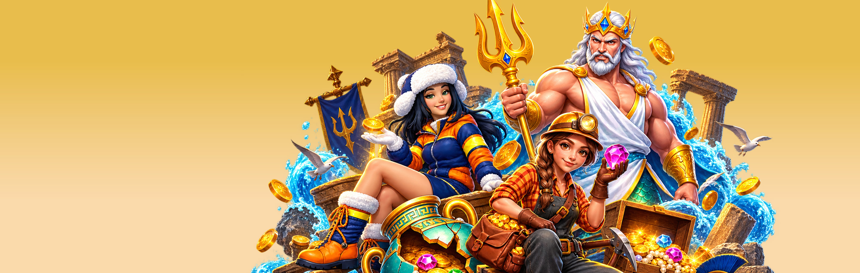 $10 Sign-Up Bonus; 100% up to $500 + 50 FREE SPINS